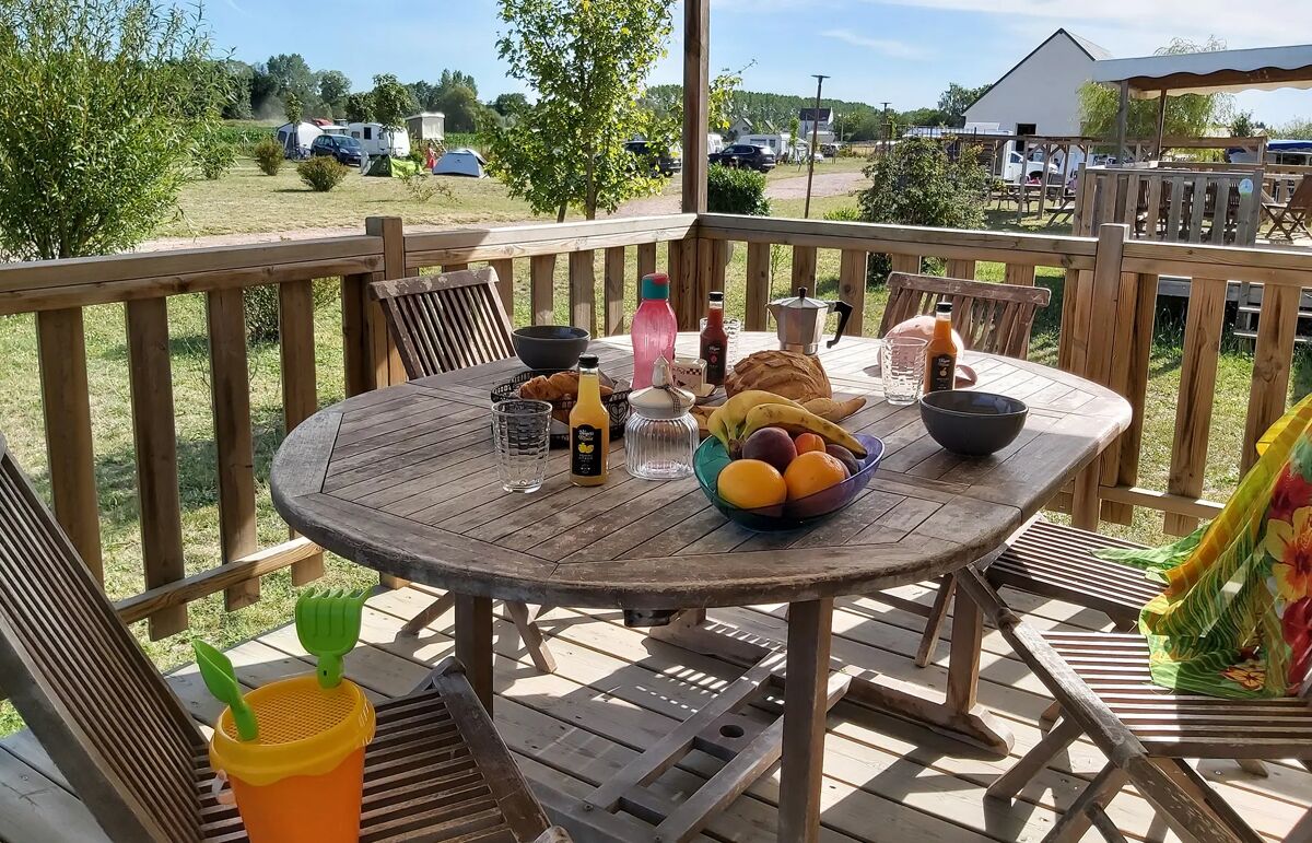 Camping Loire et Châteaux - Hébergement 4