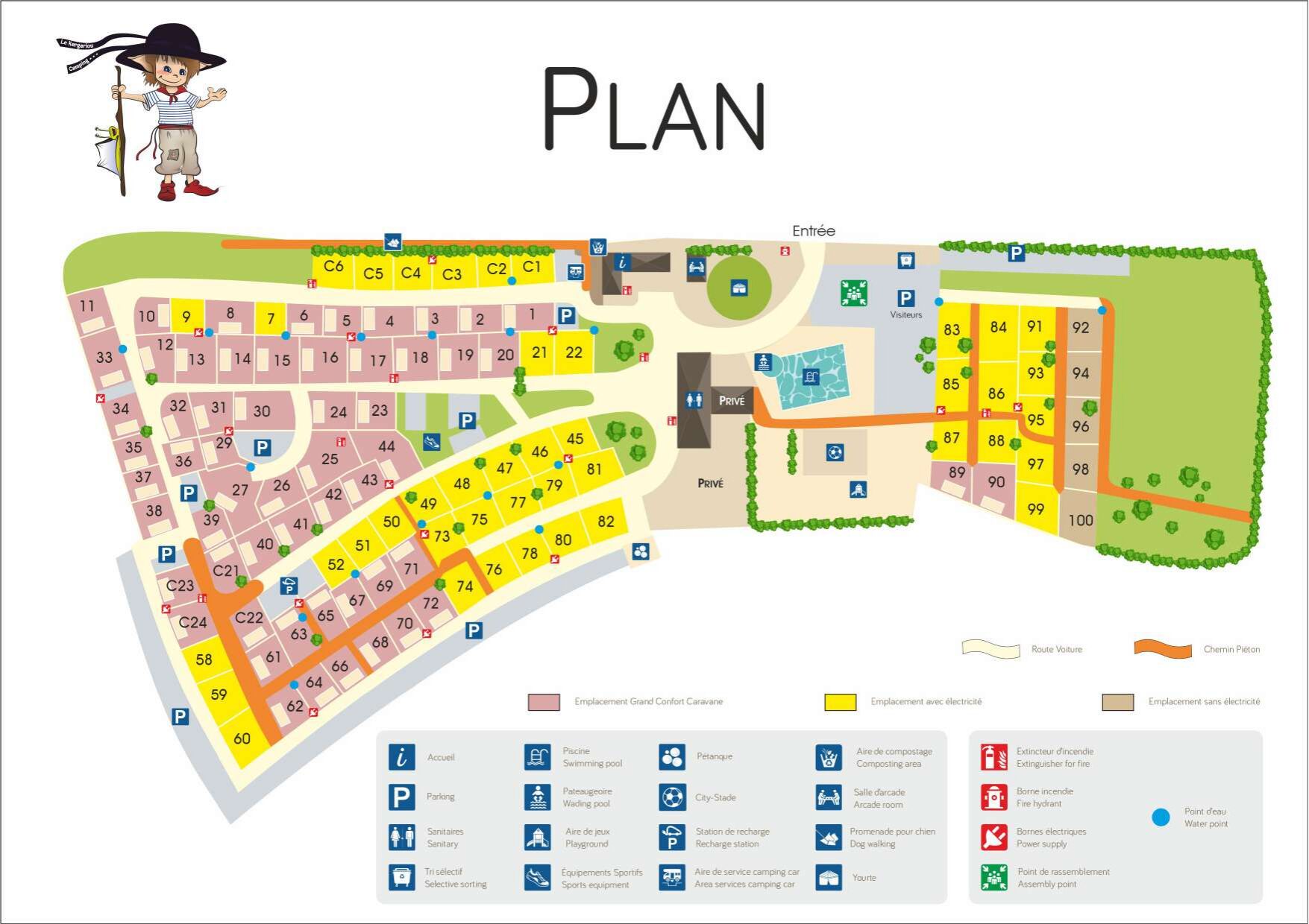 Plan Camping_Le Kergariou