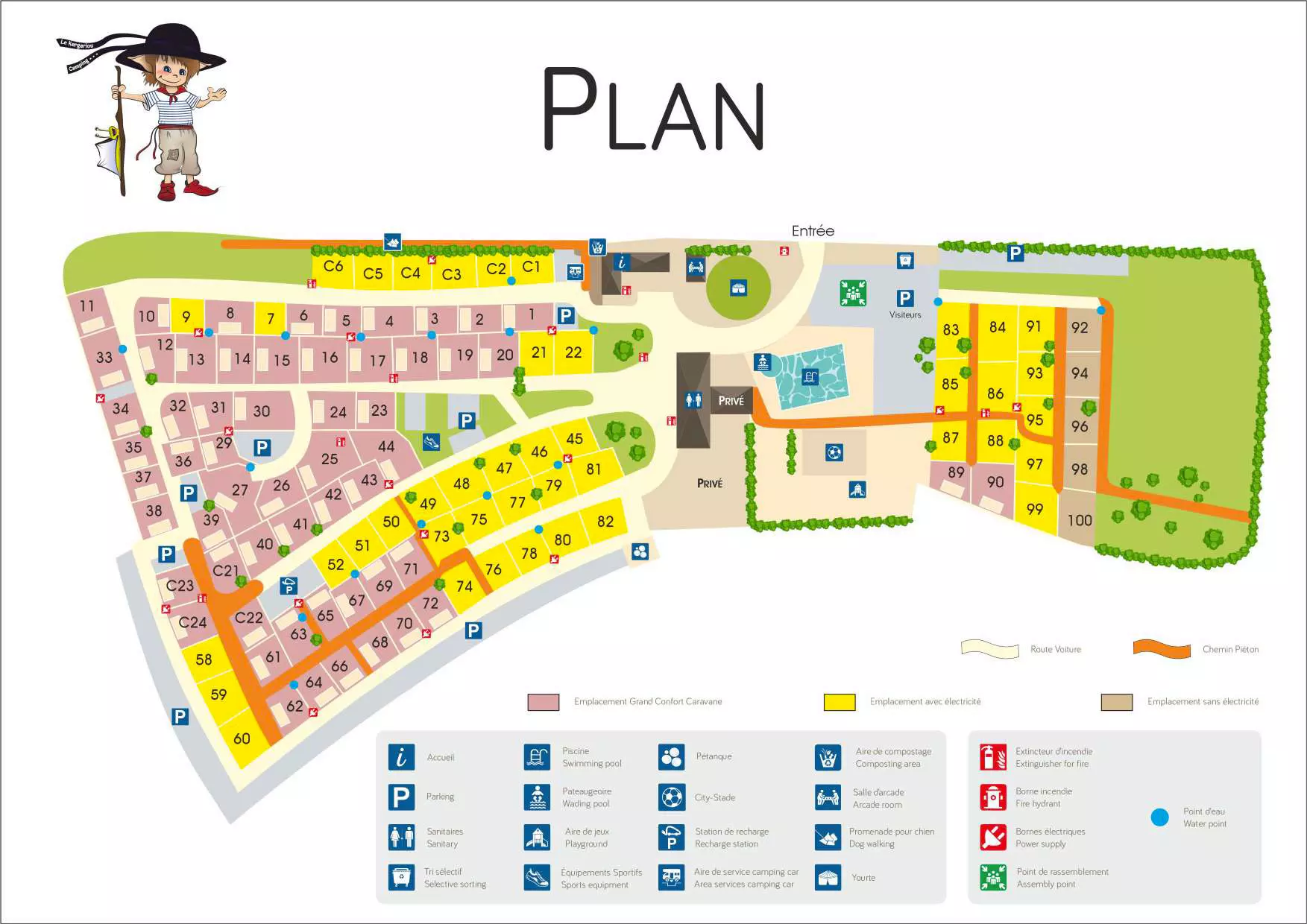 Plan Camping_Le Kergariou