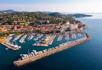 Sainte-Maxime et la baie de Saint-Tropez 