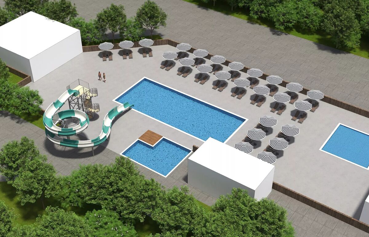 08 - Camping Provence Vallée - Piscine