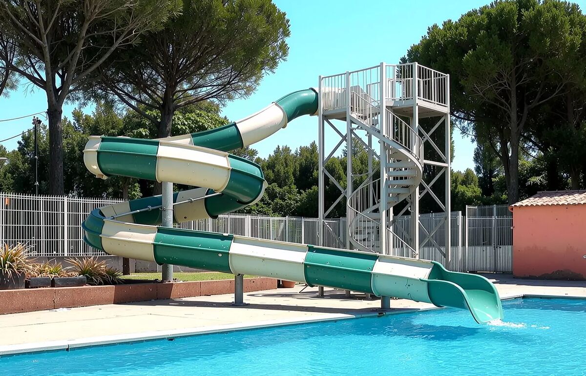 07 - Camping Provence Vallée - Piscine