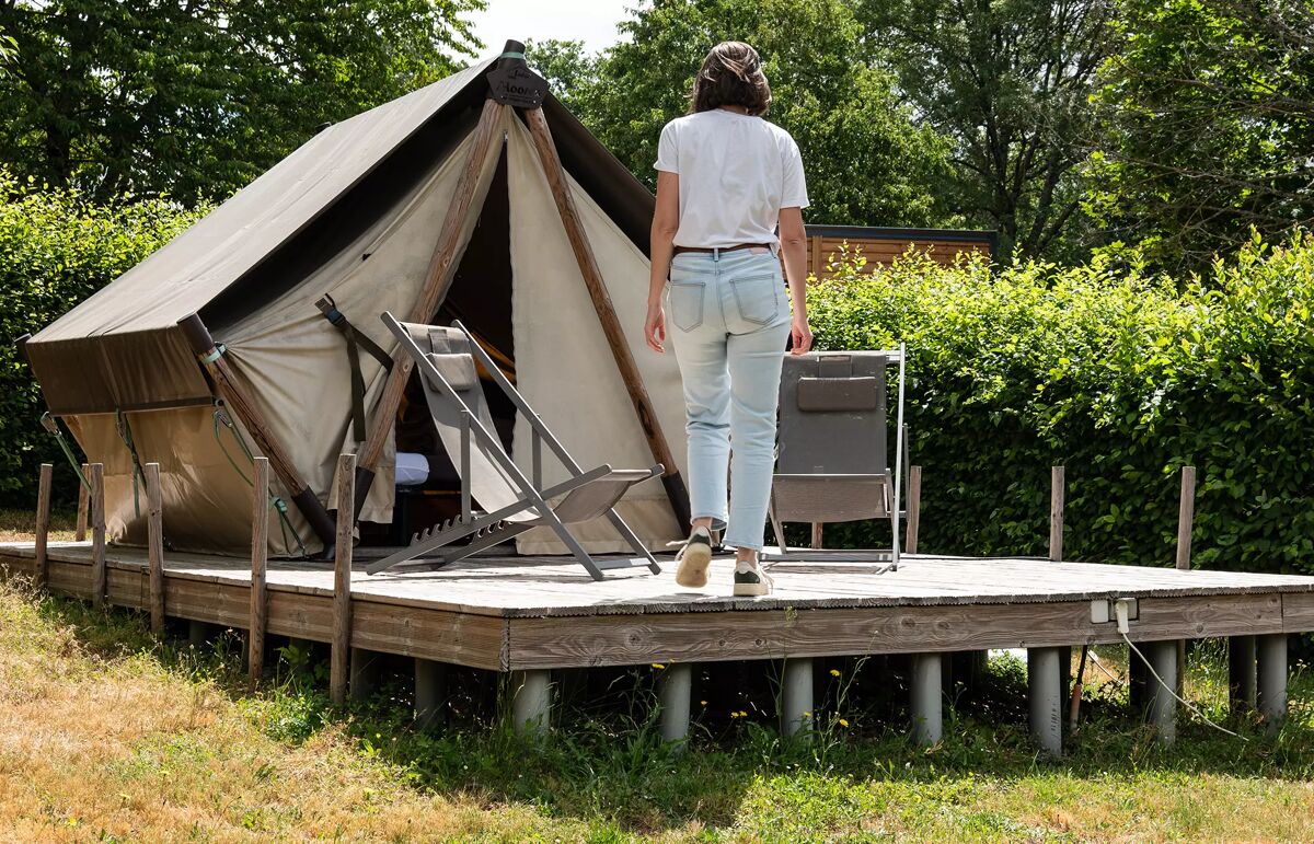 26 - Camping Val Vert en Bery - Hébergement